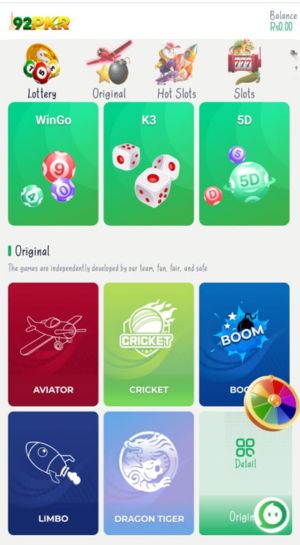 92 PKR Game